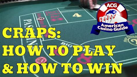 how to win shooting craps at the casino